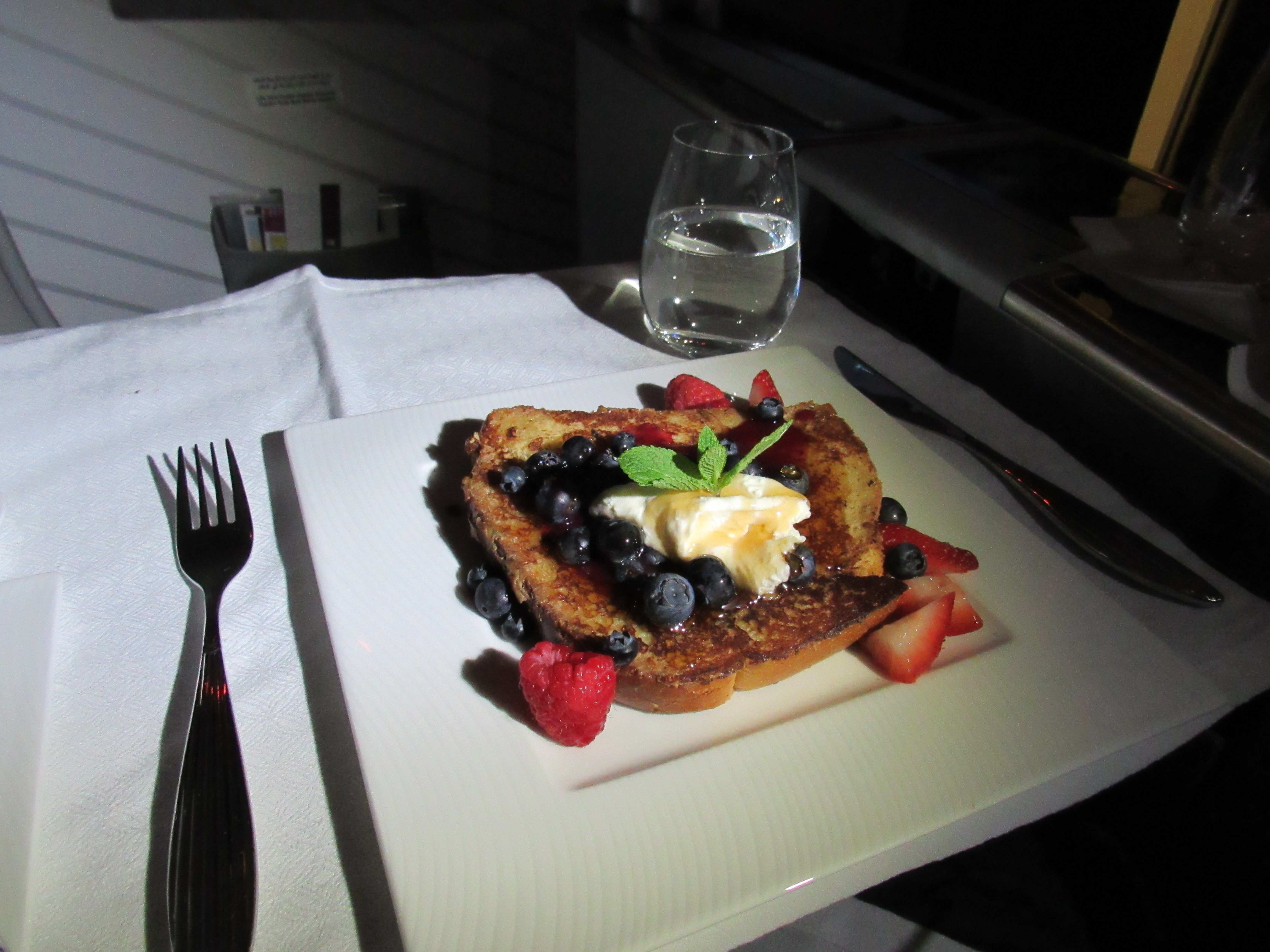 Qatar Airways French Toast