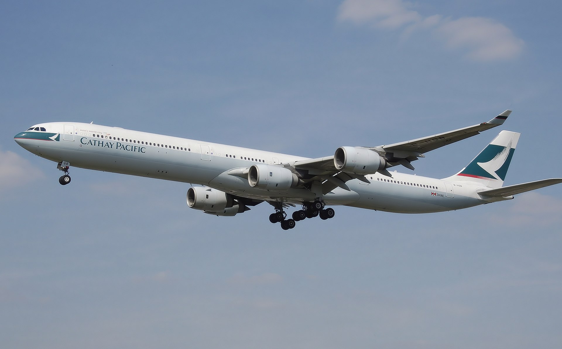 Cathay Pacific Old A340