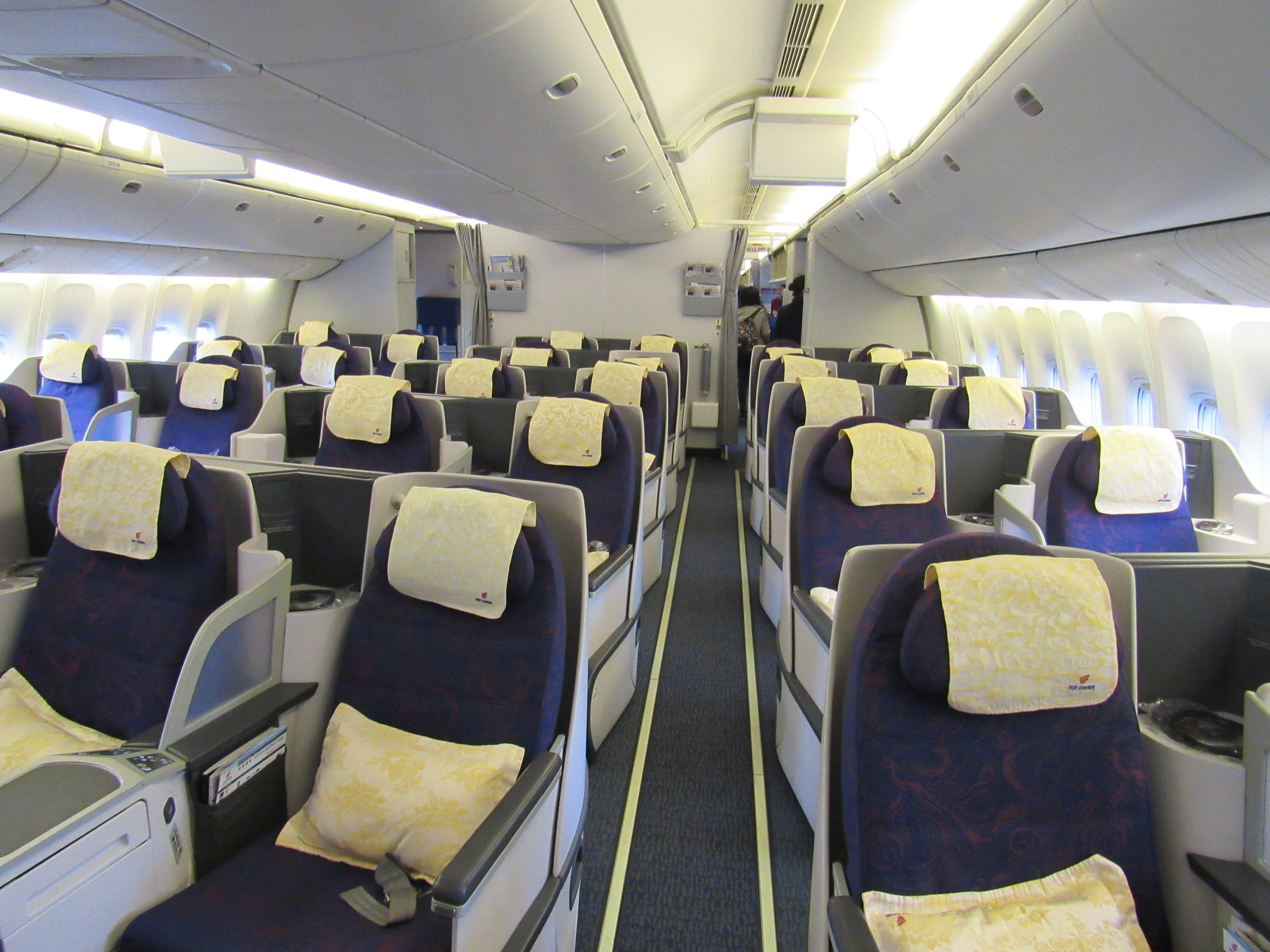 air china 777 300er business class