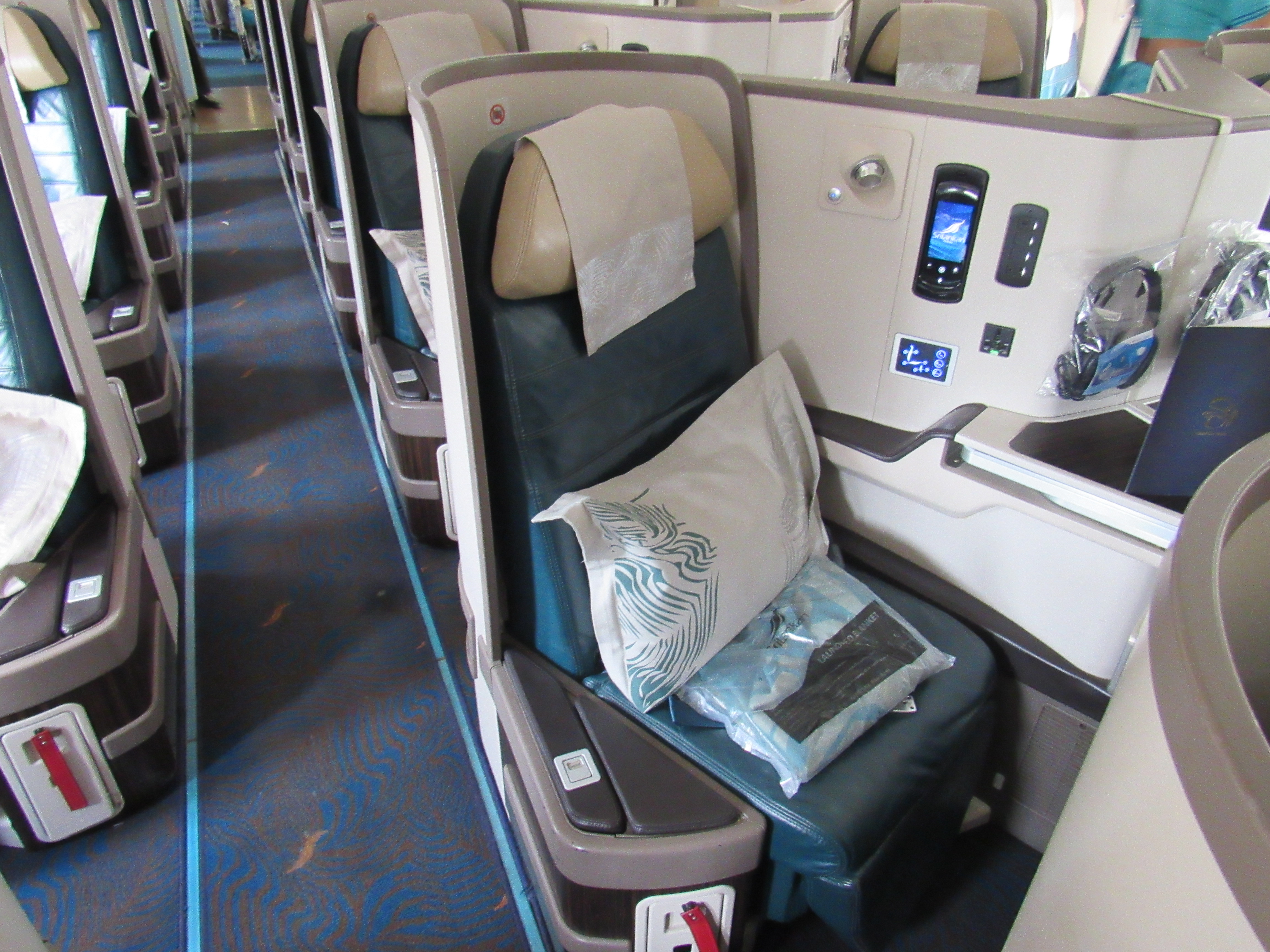 Sri Lankan Airlines A330 Seat