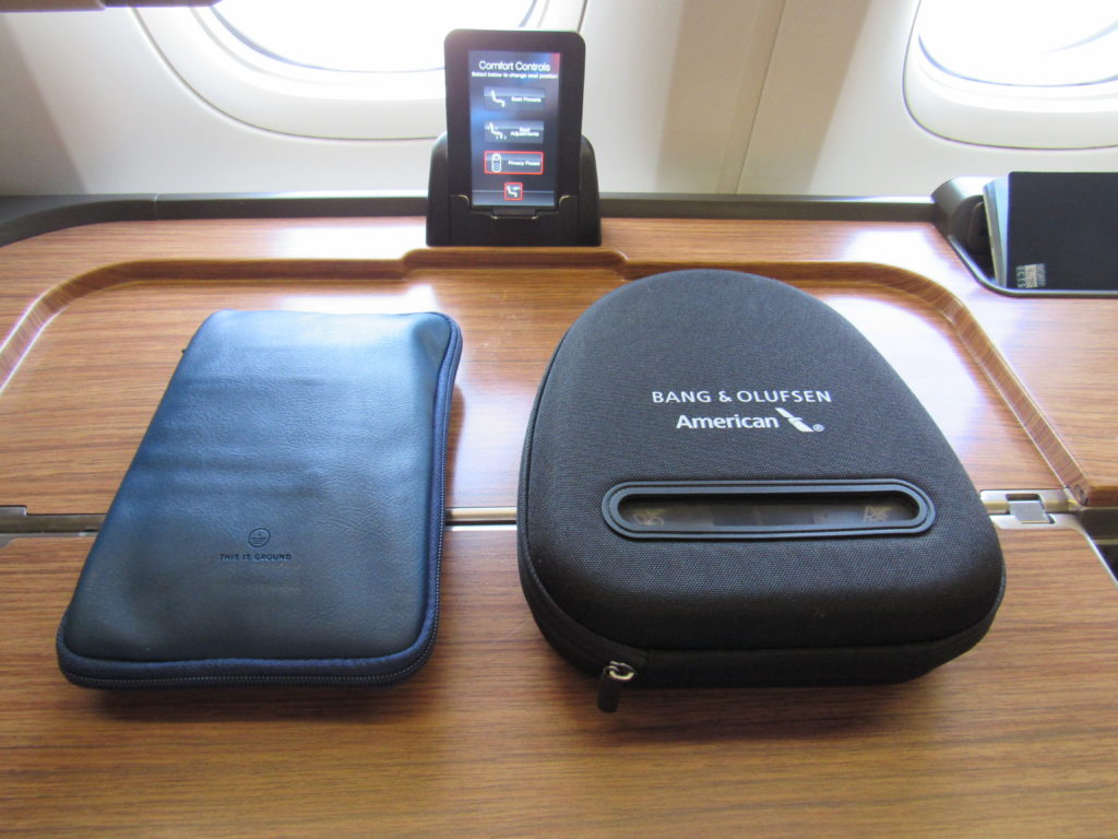 American Airlines Flagship First Amenities
