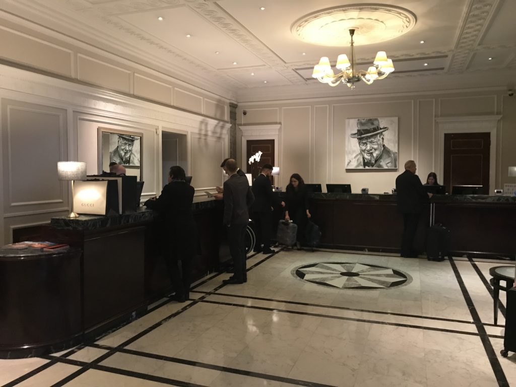 Hyatt Regency London - The Churchill Lobby