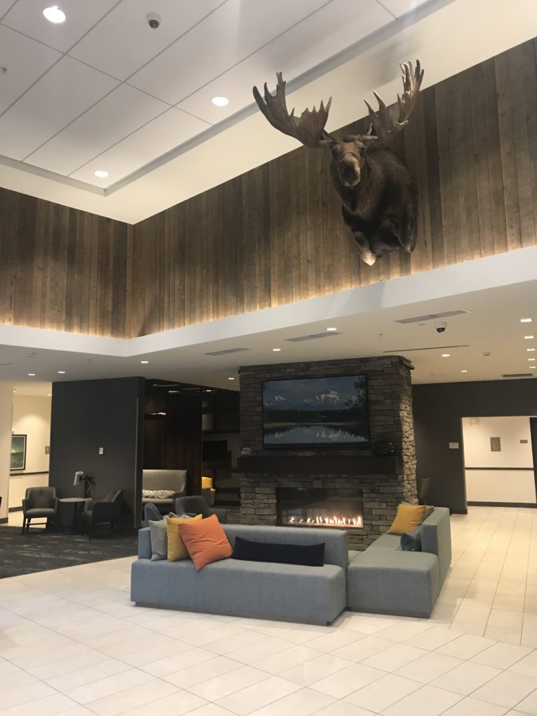 Hyatt Place Anchorage lobby