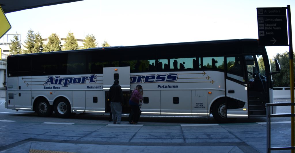 Sonoma County Airport Express bus review