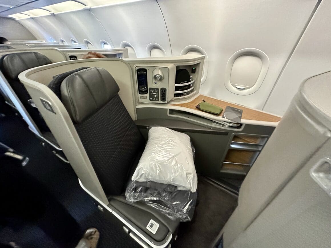 Review American Airlines Flagship First Airbus A Transcon