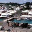 a high angle view of a town