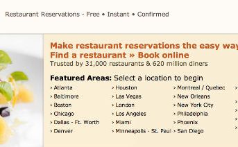 Priceline buys OpenTable