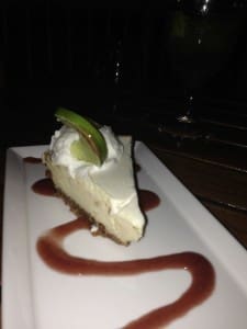 The Hyatt's Shor restaurant won First Place for its classic key lime pie.