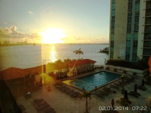 Alternate views from rooms at the InterContinental Miami. Photo courtesy of the hotel.