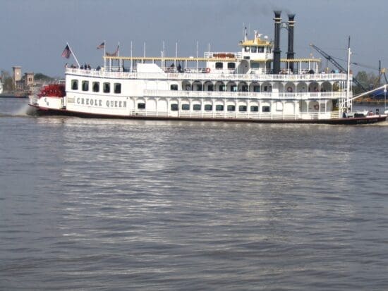 a boat on the water