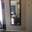 a mirror on the wall