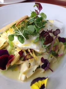 Silky smooth and creamy burrata at Fiola Mare.