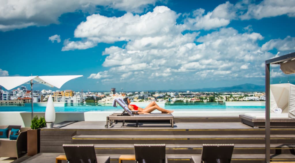 The pool at the newly opened JW Marriott Santo Domingo. Photo courtesy of Marriott International.