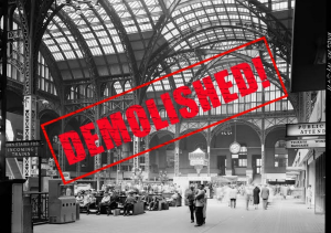 Screen shot of the original Penn Station from 6sqft.com.