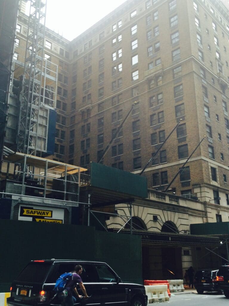 The iconic InterContinental Barclay hotel in New York is now closed fora a $175 million renovation. Photo courtesy of IHG.