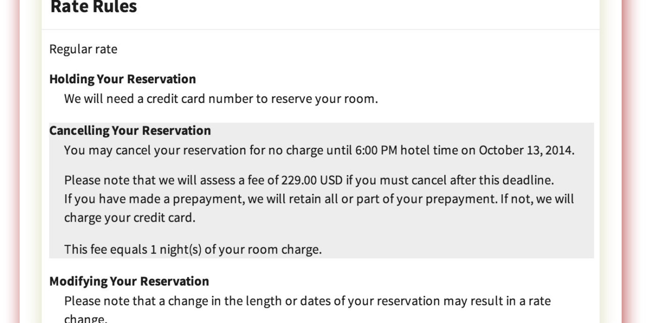 Exclusive: Marriott to adopt new hotel cancellation policy on Jan. 1, 2015