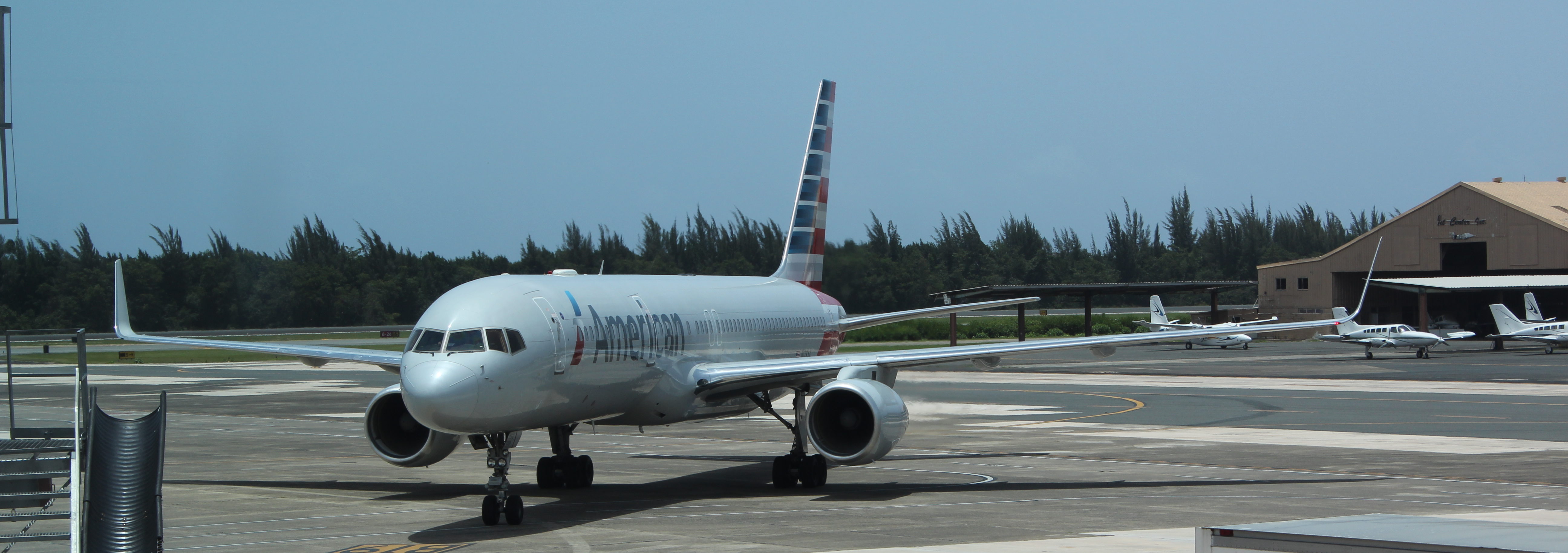 N178AA at SJU, American Airlines 757