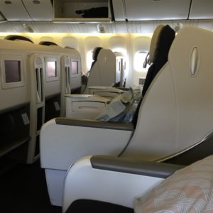 NEV4 Generation of the Business Class offered by Air France.