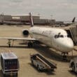 a plane at an airport