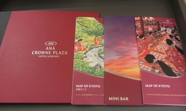 Hotel Review:  ANA Crowne Plaza Hotel Kyoto