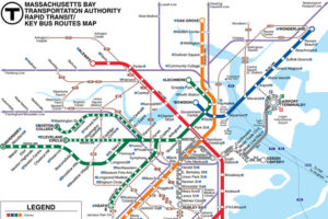 MBTA map