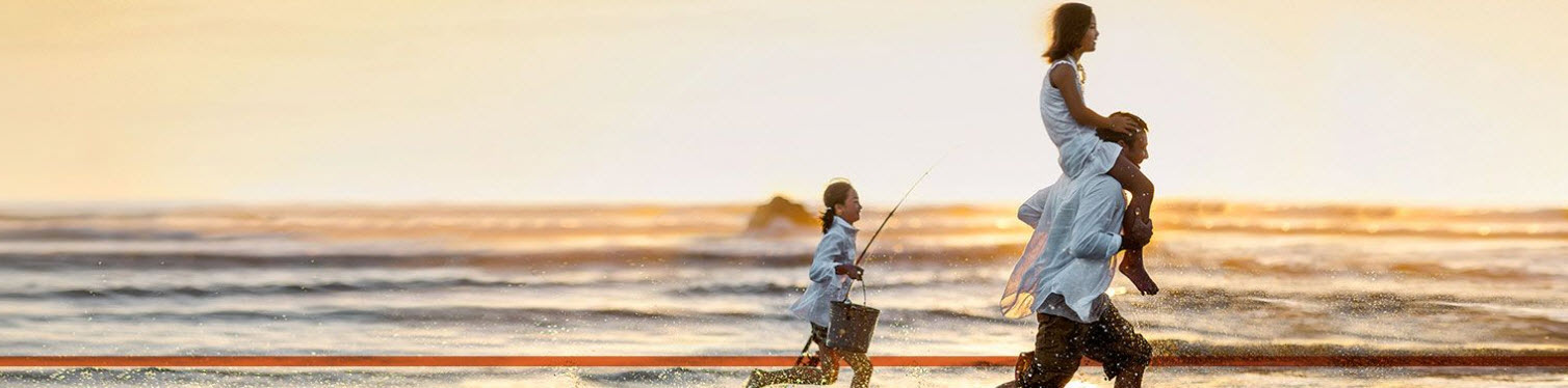 a girl holding a bucket and a fishing pole