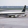 a large airplane on a runway