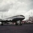 an airplane on the tarmac