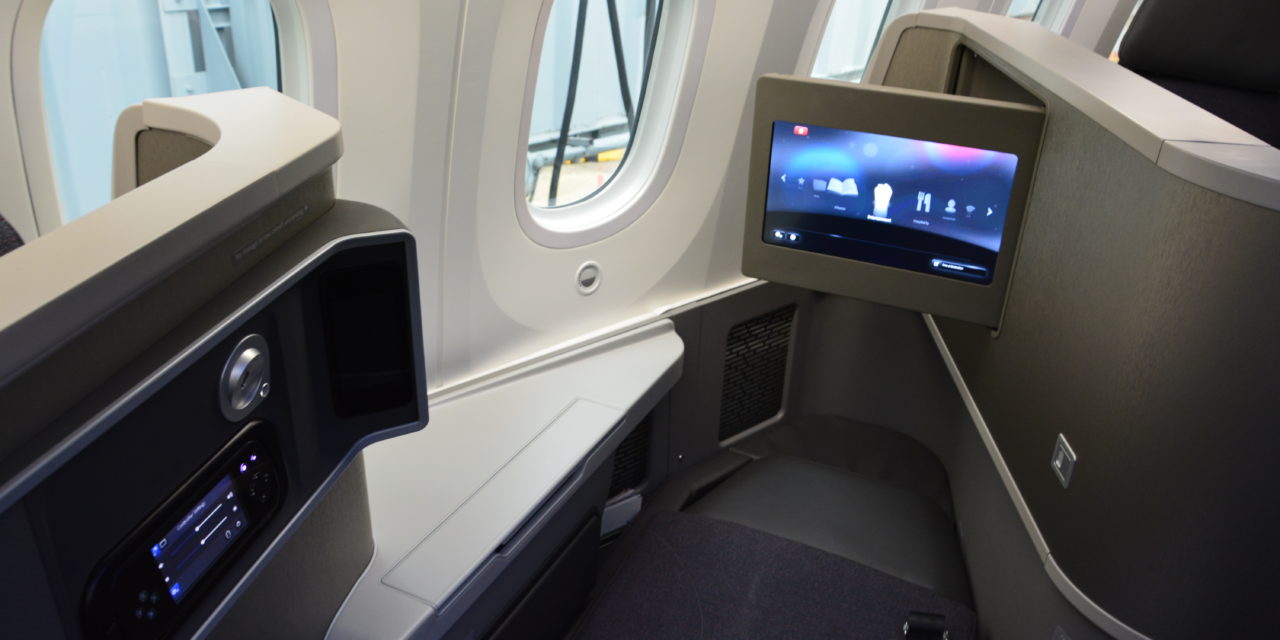 Review: American Airlines Dreamliner Business Class