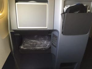 New Business Class Seat