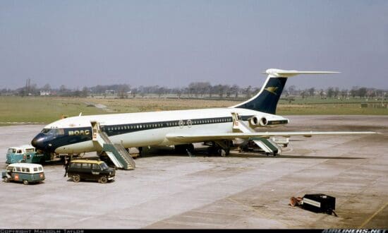 a large airplane on the tarmac