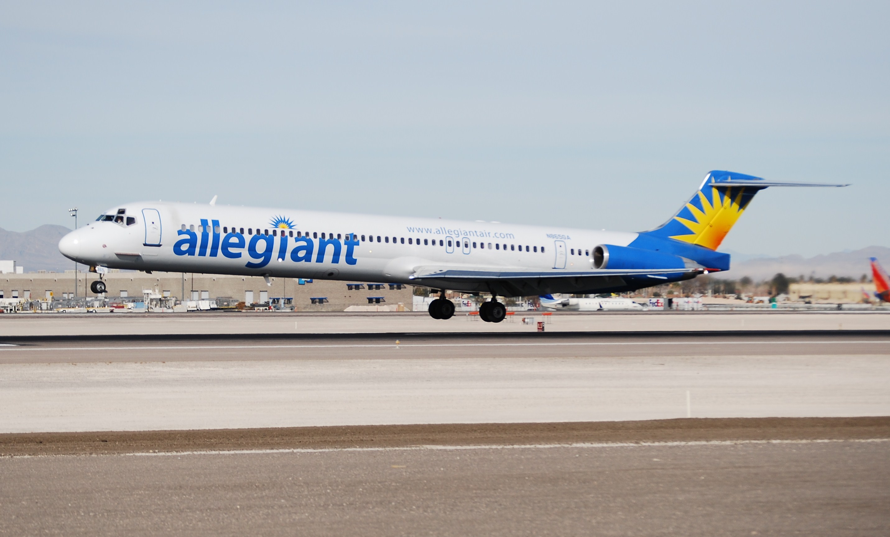 a plane taking off from a runway