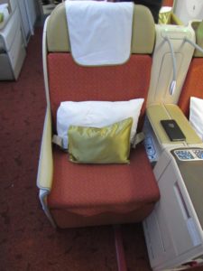 Air India 787 Business Class Seat