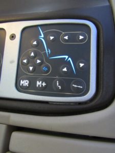 Air India 787 Seat Controls