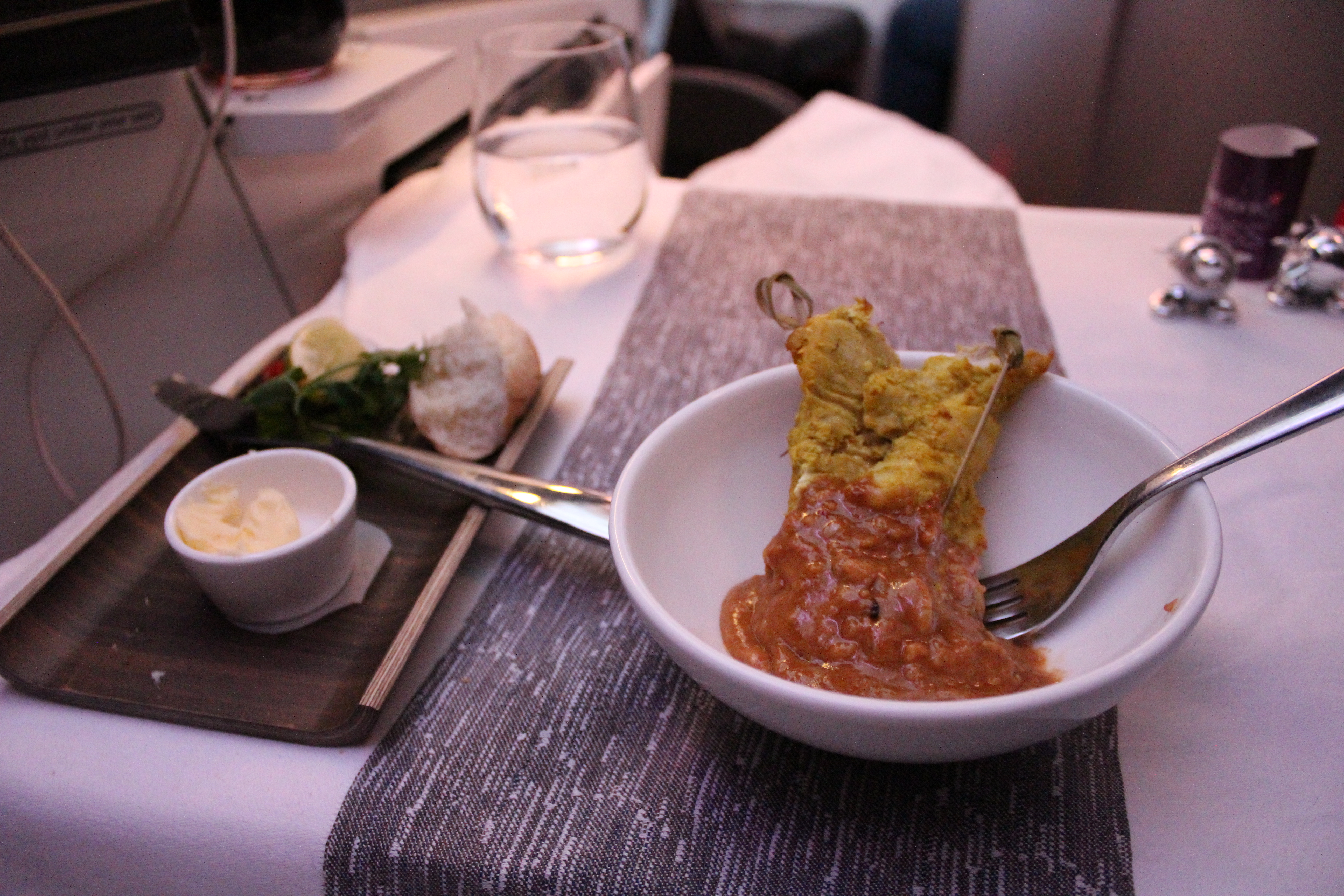 Virgin Atlantic Upper Class Chicken Curry
