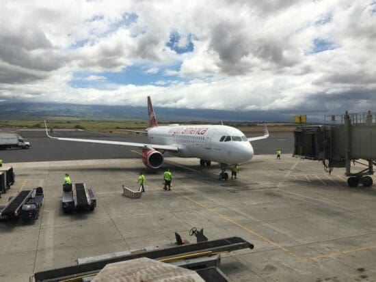 a plane on the tarmac