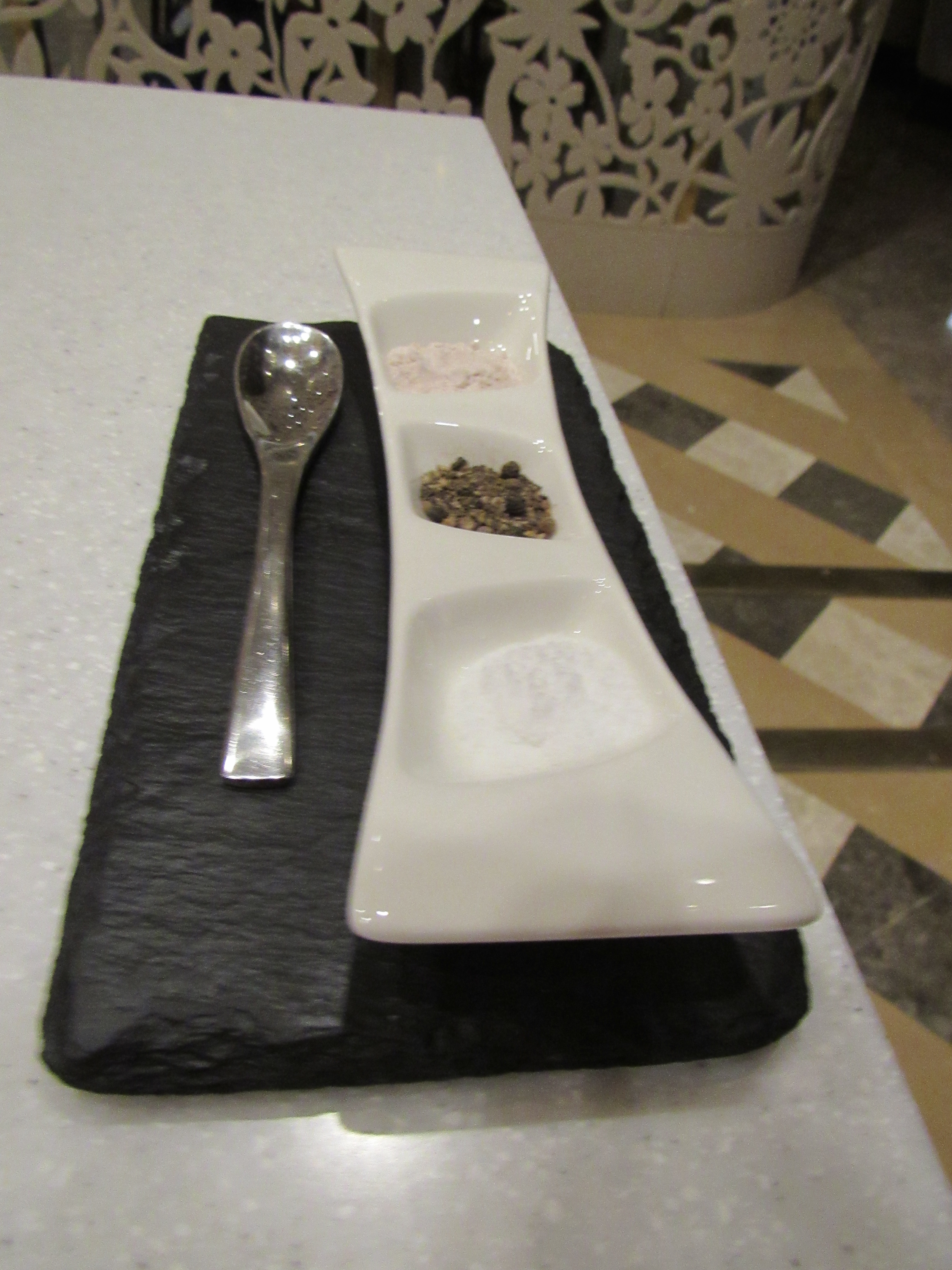 GVK First Class Lounge Salt and Pepper Set