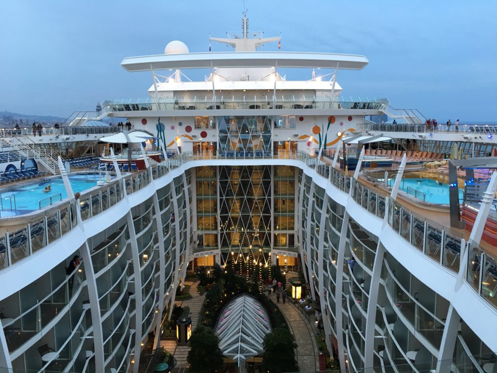 Allure of the Seas, trans atlantic cruise