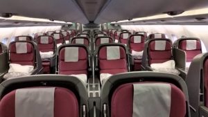 Qantas Business Class