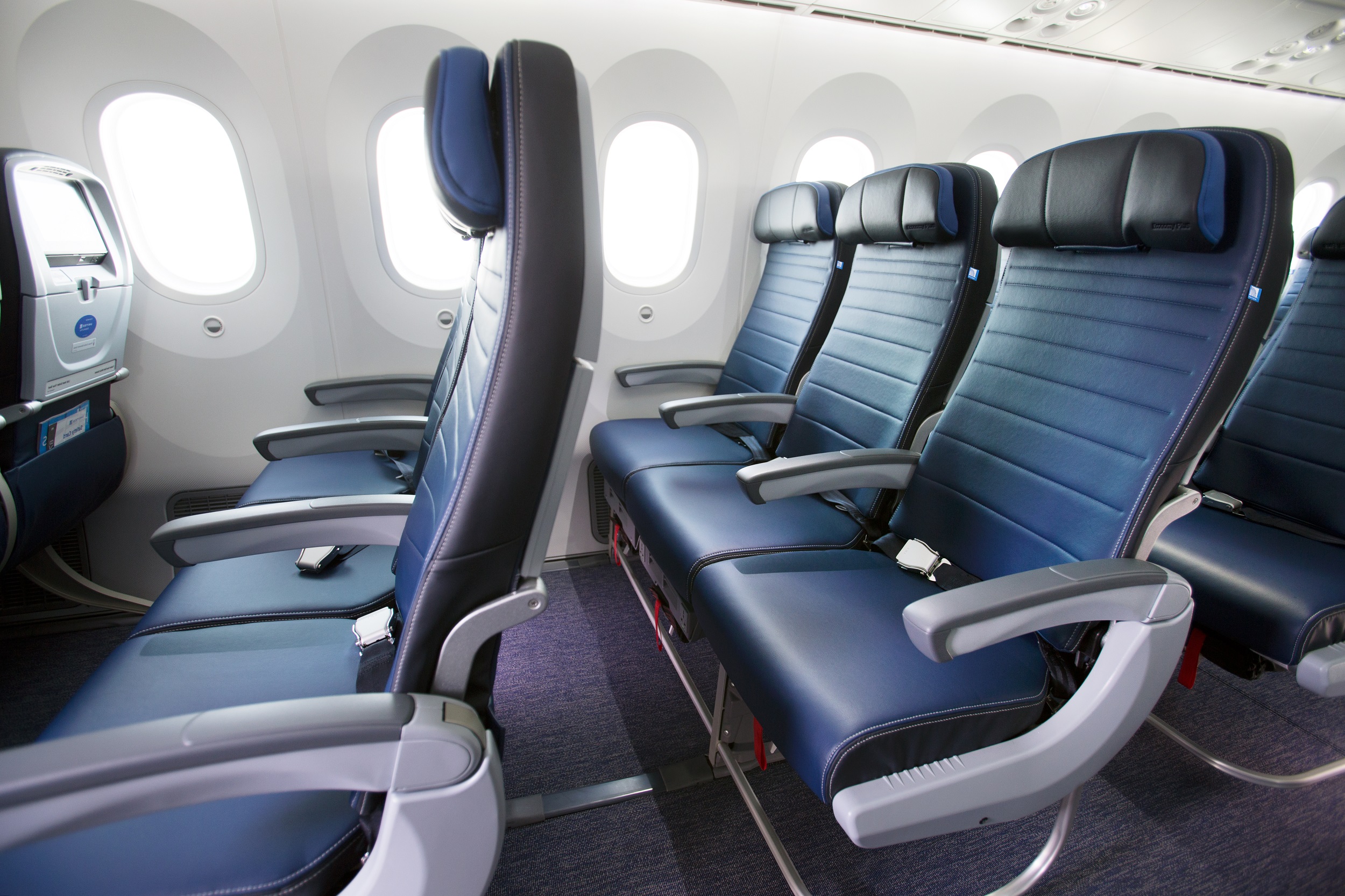 United Economy on a Boeing 787 (Image: United Airlines)