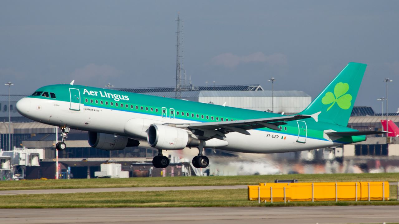 a plane taking off from a runway