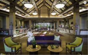 Lobby, from Tahiti Village Resort website