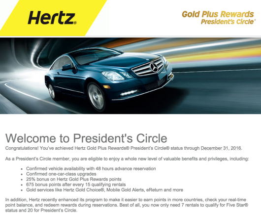 Attribution: Pointsmilesandmartinis.com and hertz.com