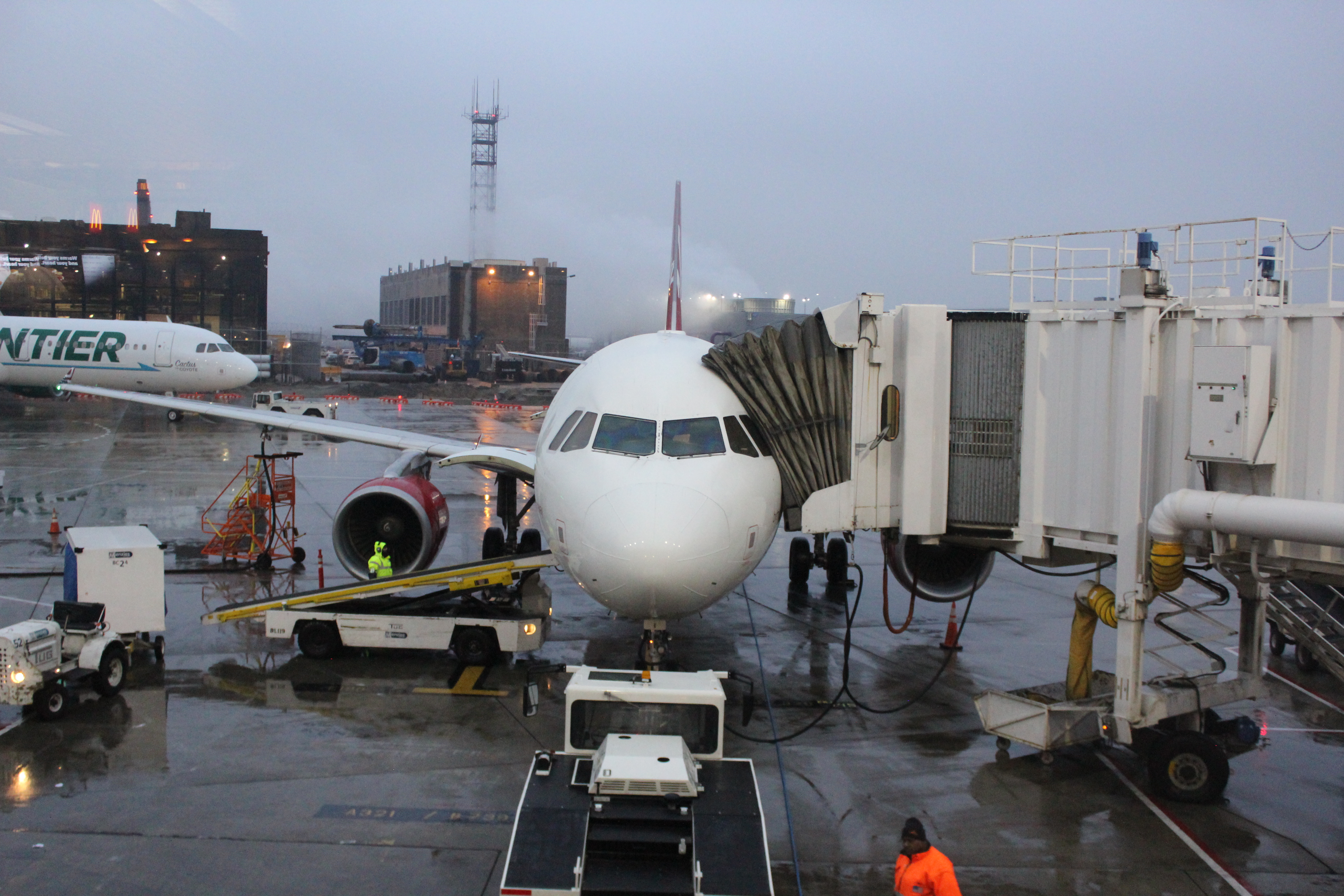 Virgin America a320 at Chicago O'Hare