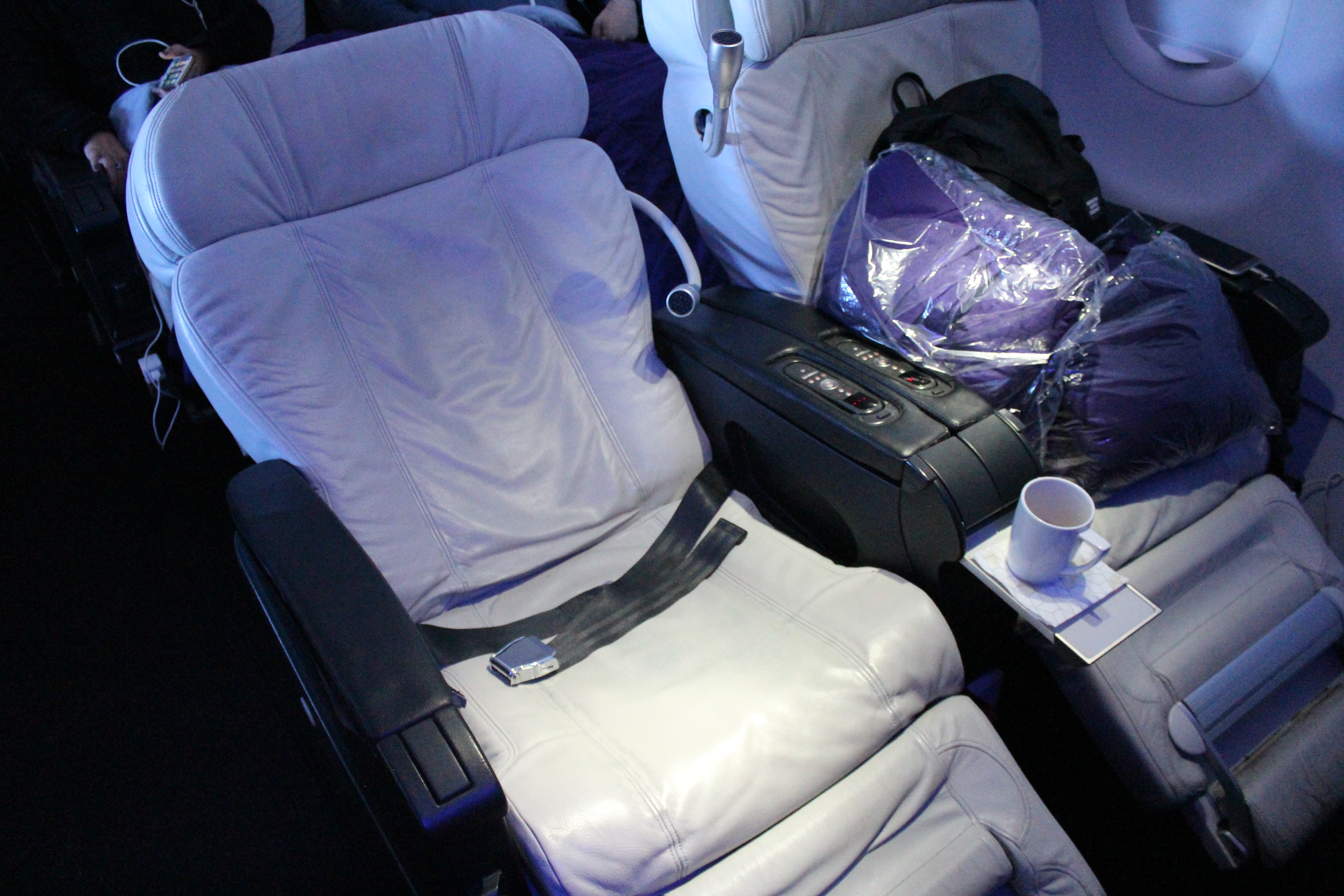 Virgin America First Class Seat