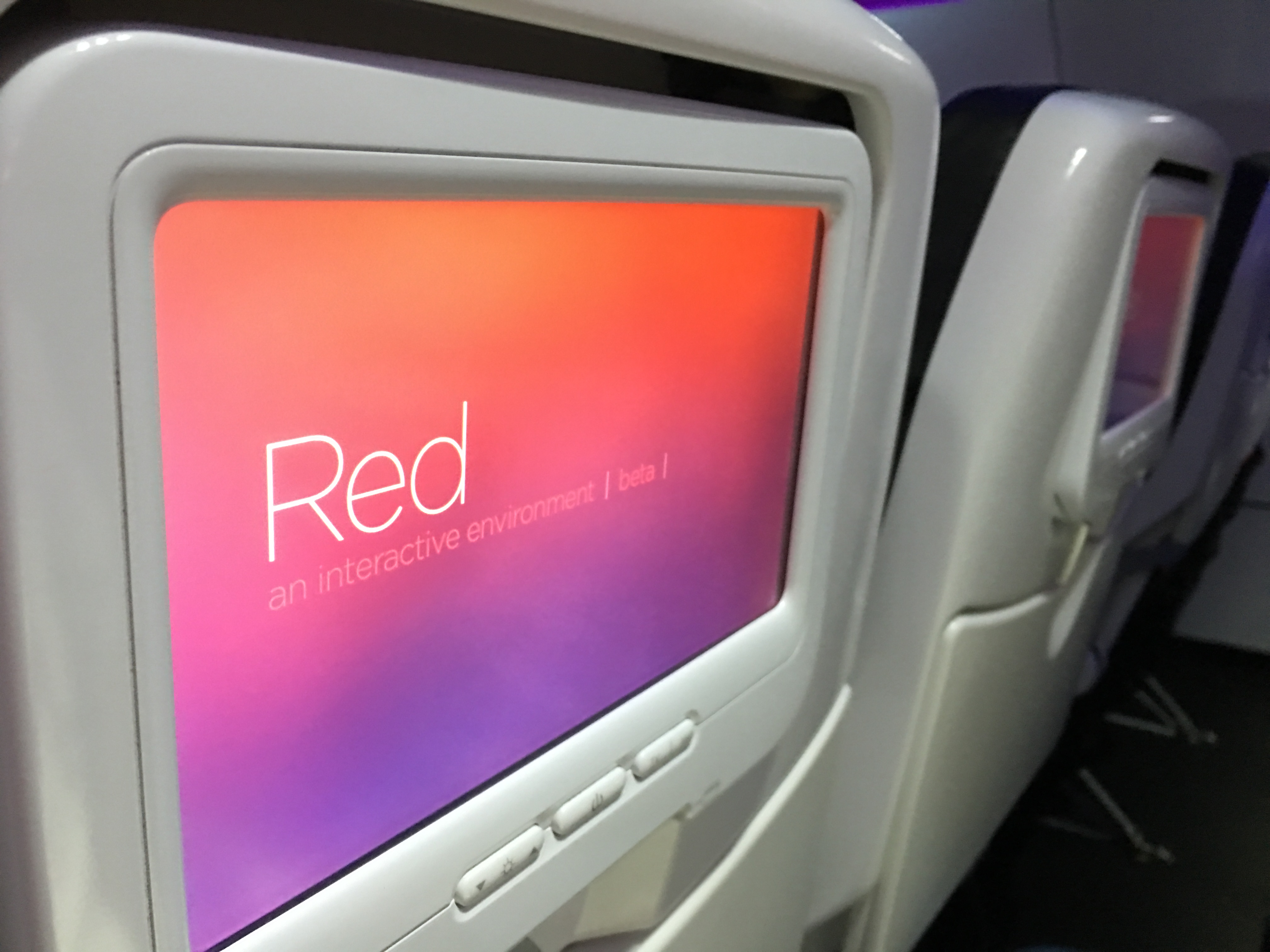 a screen on a plane