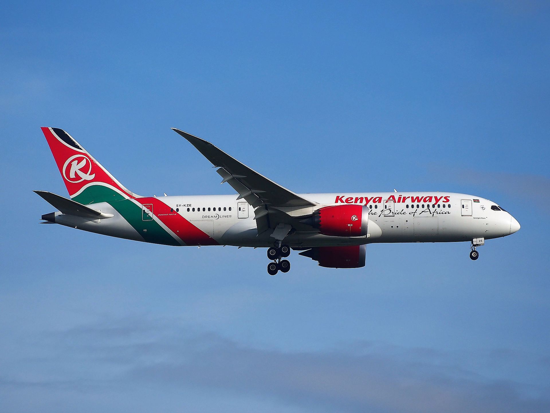 Kenya Airways 787