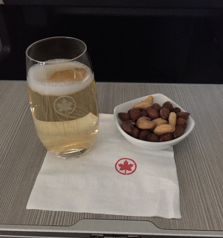 Air Canada business class review