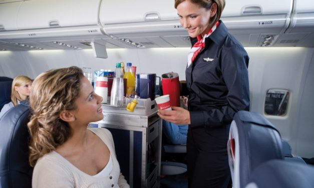 Has anyone ever been served a decent tea or coffee on a flight?