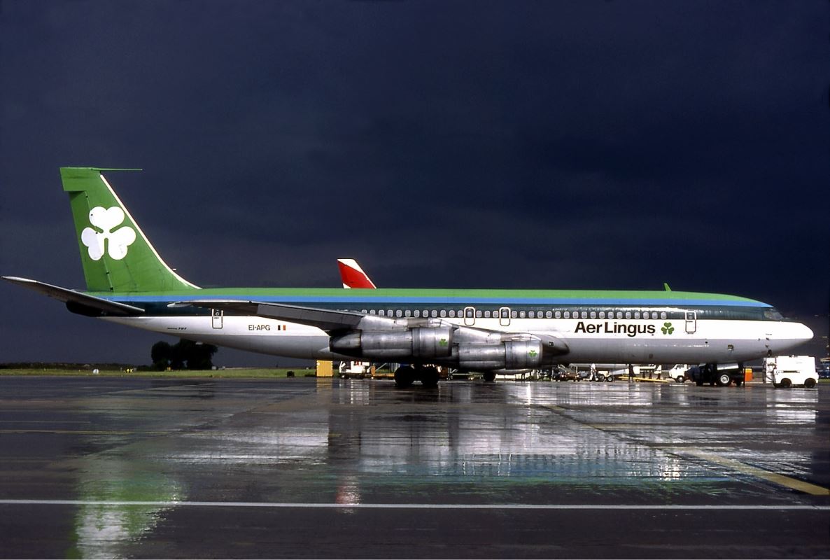 a large airplane on a runway